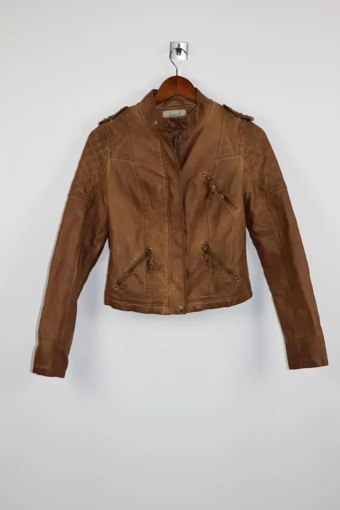 DENIM CO. Lederjacke Bild 2