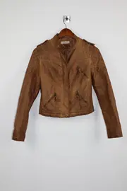 Vorschaubild DENIM CO. Lederjacke 2