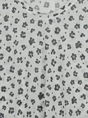 Vorschaubild 3 von Damen T-Shirt Gr. 38 Mehrfarbig Viskose Blumenmuster Casual