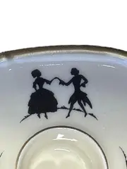 Vorschaubild 3 von Sammelteller Weihnachten 1954 Porzellan Pärchen Motiv Mehrfarbig