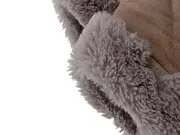 Vorschaubild 3 von Hausschuhe Damen Gr. 38 Rosa Pantoffeln Fellbesatz Komfortabel