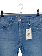 Vorschaubild 3 von BLUE FIRE CO Damen Jeans Slim Fit Blau Gr. W29/38/M Casual