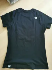 Vorschaubild 2 von Damen T-Shirt Schwarz Gr. M Logo Casual