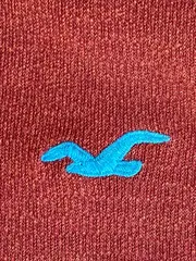 Vorschaubild 7 von Hoodie Herren Gr. 36 Rot Casual Kapuzenpullover