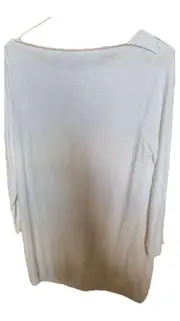 Vorschaubild 2 von Damen T-Shirt Weiß Gr. 36/S Basic Baumwolle Elasthan