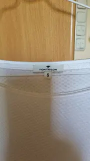 Vorschaubild 3 von Damen T-Shirt Weiß Gr. 36/S Basic Baumwolle Elasthan