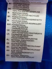 Vorschaubild 4 von Kinder Sport Shorts Gr. 152 Blau mit Streifen & Logo Polyester