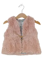 Vorschaubild 1 von Baby Girl Fellweste Rosa Gr. 74 Kinder Weste