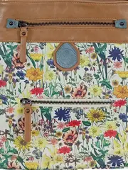 Vorschaubild 2 von Damen Umhängetasche Mehrfarbig Blumenmuster Kunststoff Farbenfroh