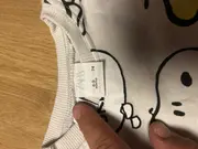 Vorschaubild 5 von Kinder Pullover Snoopy Gr. 74 Weiß Logo-Print Langarm