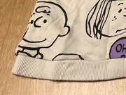 Vorschaubild 4 von Kinder Pullover Snoopy Gr. 74 Weiß Logo-Print Langarm