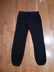 Vorschaubild 3 von Sport Damen Jogginghose Schwarz Gr. M Baumwolle Freizeithose