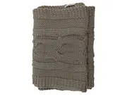 Vorschaubild 1 von Strickschal Zopfmuster Beige 180x33cm Damen Winterschal