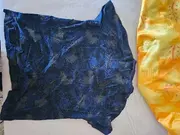 Vorschaubild 2 von Herren Poloshirt Blau Gr. 50/L Casual Florales Muster