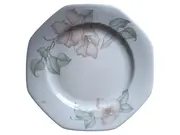 Vorschaubild 1 von Essteller Weiß Blumenmuster 18cm Klassisch Porzellan Teller