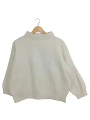 Vorschaubild 1 von Damen Pullover Beige Gr. 40/L Casual Rippstrick