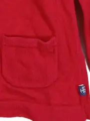 Vorschaubild 4 von BFC Babyface Strickjacke Mädchen Gr. 74 Rot Baumwolle Lochmuster