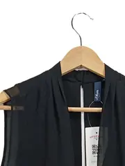 Vorschaubild 2 von Jumpsuit Damen Kurz Overall Schwarz Gr. 34 XS Raffungen Viskose