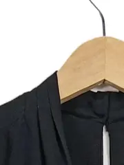 Vorschaubild 4 von Jumpsuit Damen Kurz Overall Schwarz Gr. 34 XS Raffungen Viskose