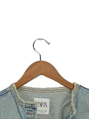 Vorschaubild 3 von Kinder Mädchen Jeansjacke Blau Gr. 128 (130 cm) Casual Baumwolle