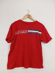 Vorschaubild 3 von Herren T-Shirt Rot Gr. 52/XL Casual Logo-Print