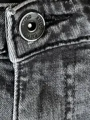 Vorschaubild 3 von Herren Jeans Straight Leg Grau W32 L30 Casual Baumwolle