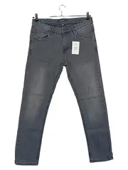 Vorschaubild 1 von Herren Jeans Straight Leg Grau W32 L30 Casual Baumwolle