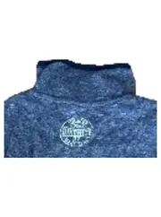 Vorschaubild 4 von Pullover Kinder Gr. 128 Grau Melange Rollkragen Baumwolle