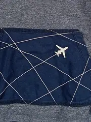 Vorschaubild 2 von Pullover Kinder Gr. 128 Grau Melange Rollkragen Baumwolle