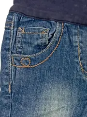 Vorschaubild 3 von Jeans Shorts Mädchen Gr. 68 Blau Casual Kinderhose