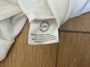 Vorschaubild 2 von TCM Damen T-Shirt Basic Kurzarm V-Ausschnitt Weiß Gr. 42 XL Baumwolle