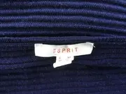 Vorschaubild 3 von Damen Pullover Blau Gr. 32/XS Casual Preppy Rippstrick Langarm