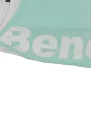 Vorschaubild 4 von Bench Damen Top Türkis Gr. 44/XXL Casual Baumwolle Logo-Print