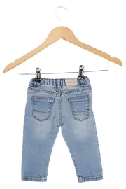 Vorschaubild 2 von Kinder Jeans Regular Fit Blau Gr. 74 Baumwolle Casual Hose