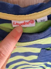 Vorschaubild 4 von Langarmshirt Jungen Kinder Gr. 92 Casual Gestreift Mehrfarbig Baumwolle