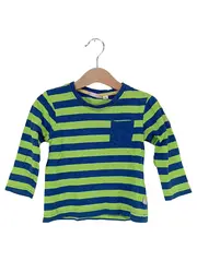 Vorschaubild 2 von Langarmshirt Jungen Kinder Gr. 92 Casual Gestreift Mehrfarbig Baumwolle