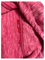 Vorschaubild 2 von Damen Sweatjacke Kapuze Pink Meliert Gr. 46 3XL Casual