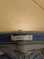 Vorschaubild 3 von Kinder Jeans Shorts Gr. 104 3-4 Jahre Blau Denim