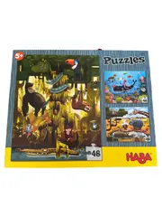 Vorschaubild 1 von Puzzles Tiere der Welt 3x48 Teile Dschungel Meer Safari ab 5 Jahren