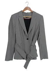 Vorschaubild 1 von Damen Blazer kariert klassisch Mehrfarbig Gr. 42/XL