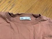 Vorschaubild 3 von Kinder Langarmshirt Rosa Gr. 122 mit Aufdruck Brusttasche
