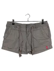Vorschaubild 1 von EDC Damen Cargo Shorts Gr. 36 Oliv Casual Baumwolle