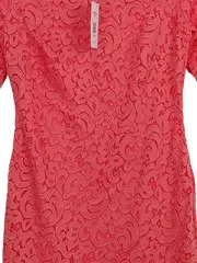 Vorschaubild 2 von Damen festliches Kleid Spitze Pink Gr. 38;M elegant