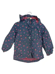 Vorschaubild 1 von TCM Mädchen Outdoorjacke Gr. 98 Blau Pink Punkte Fleece gefüttert