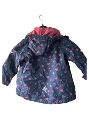 Vorschaubild 2 von TCM Mädchen Outdoorjacke Gr. 98 Blau Pink Punkte Fleece gefüttert