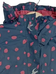 Vorschaubild 5 von TCM Mädchen Outdoorjacke Gr. 98 Blau Pink Punkte Fleece gefüttert