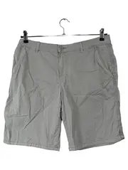 Vorschaubild 1 von Damen Shorts Bermuda Gr. 40 Grau Baumwolle Casual