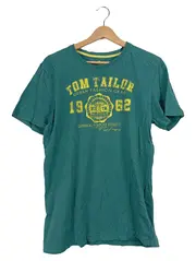 Vorschaubild 1 von Herren T-Shirt M Petrol Urban Logo-Print Freizeit