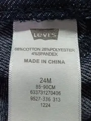 Vorschaubild 4 von LEVIS Kinder Jeans Regular Fit Gr. 92 (24M) Blau Casual Hose