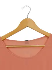 Vorschaubild 6 von Damen Bluse Gr. 36 S Rosa Casual Kurzarm Pailletten